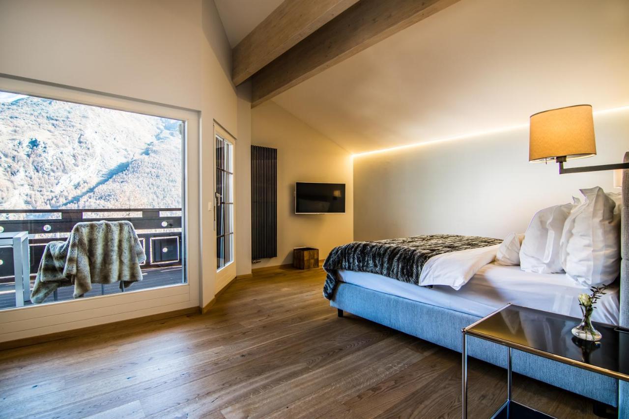 Waldhotel Fletschhorn Panoramic Retreat In Saas Fee Eksteriør billede